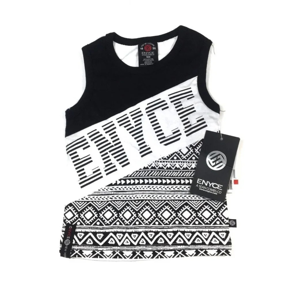 BY86 NWT Enyce Urban Spell out Tank Top 18 Mos